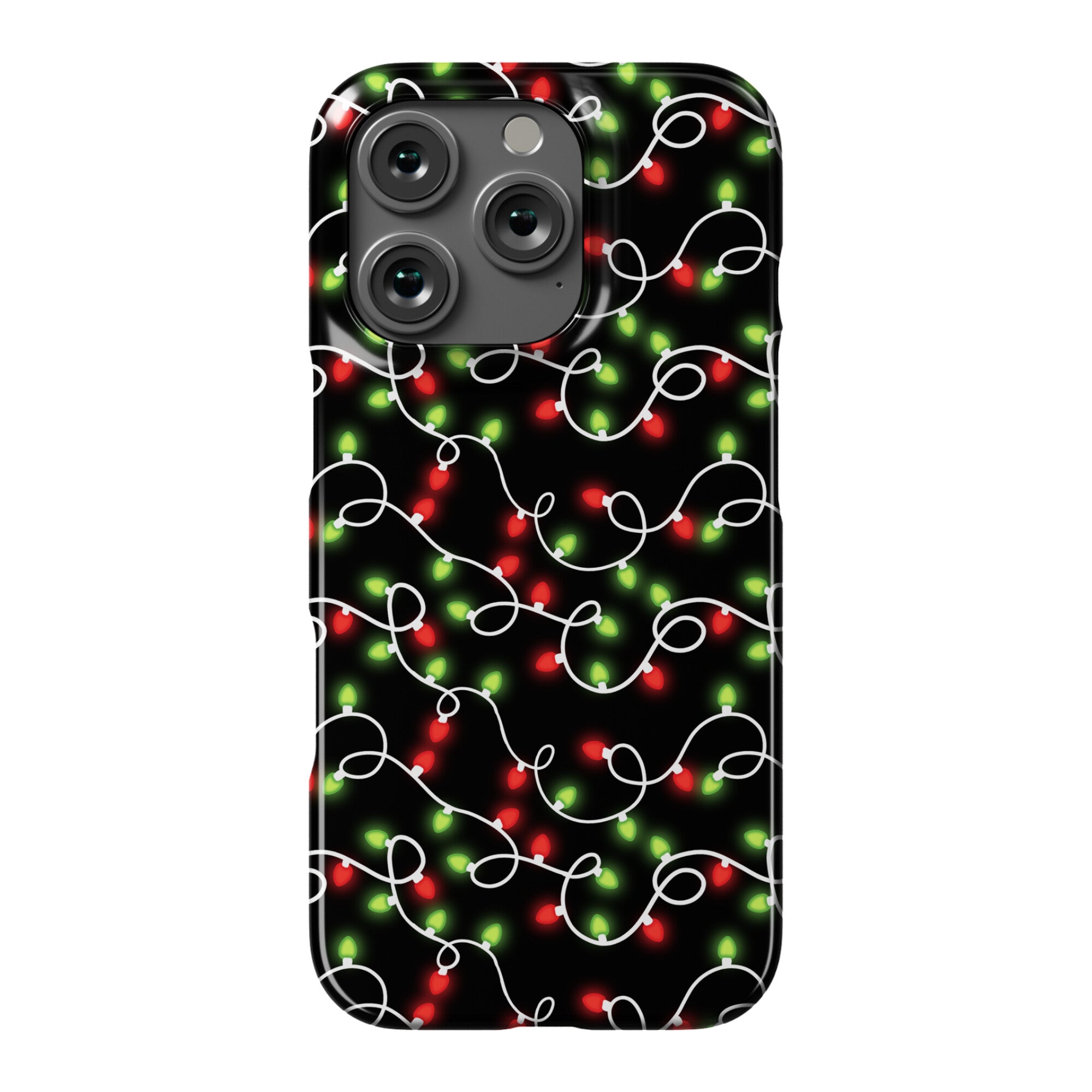 Christmas Lights Pattern Phone Case